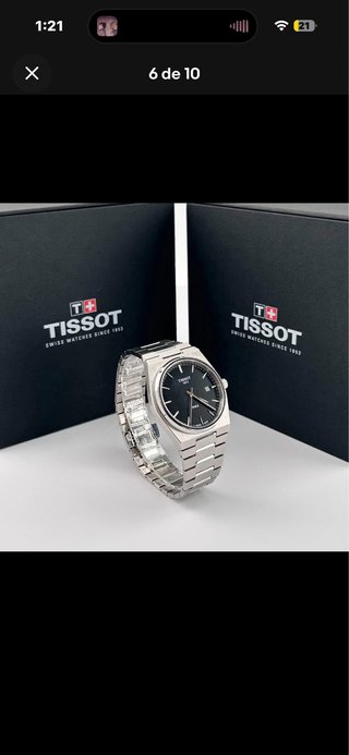 Tissot PRX Quartz Negro 40mm