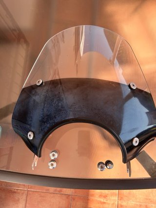 Parabrisas moto custom