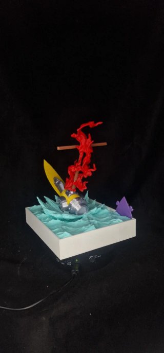 Diorama Embarcación de Portgas D. Ace One Piece