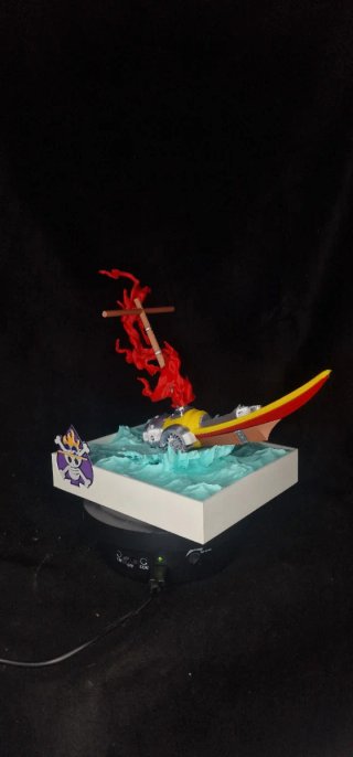 Diorama Embarcación de Portgas D. Ace One Piece