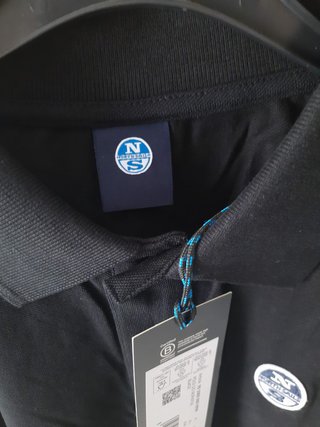 Polo North Sails Nero Taglia M