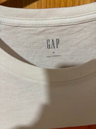Camiseta Gap Estampado Hojas Talla XL