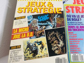 Lote Revistas Jeux & Stratégie 1980s