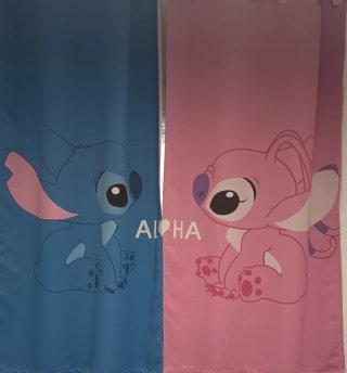 Cortinas Stitch y Angel