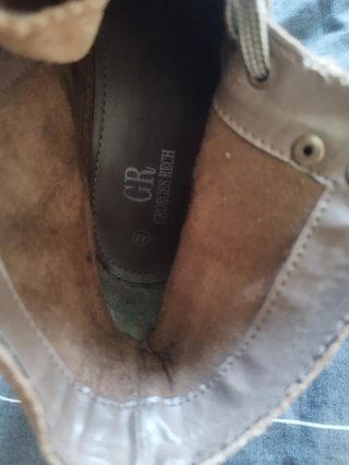 Botas de ante marrones