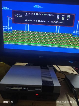 Major League Baseball NES Importado USA