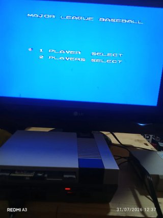 Major League Baseball NES Importado USA