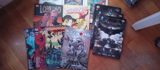Lote Comics tapa dura Marvel y DC