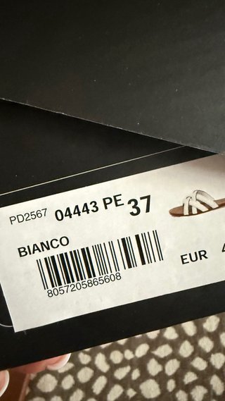Ciabattine Primadonna bianche n.37