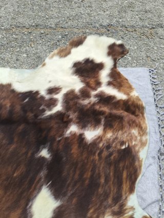 Alfombra Piel Vaca Natural XL