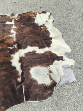 Alfombra Piel Vaca Natural XL