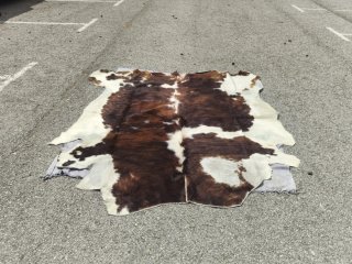 Alfombra Piel Vaca Natural XL