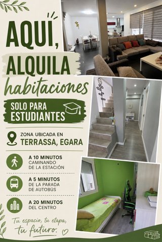 Alquiler habitaciones estudiantes