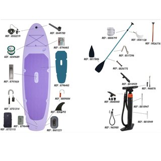 Tabla paddle surf hinchable 100 10'6 1-2 Personas (Hasta