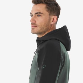 Chaqueta polar de  montaña y trekking concapucha Hombre