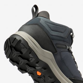 Botas de senderismo impermeables hombre, MH100 gris