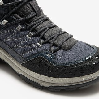 Botas de senderismo impermeables hombre, MH100 gris