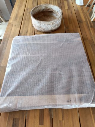 Lavabo y encimera de madera de Acacia Nuevo
