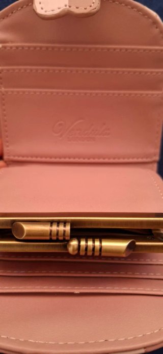Portafoglio Vendula London Rosa e Oro