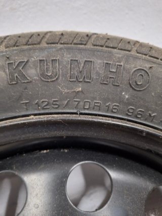 Rueda repuesto coche
