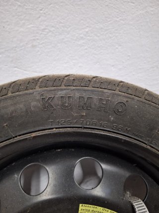 Rueda repuesto coche