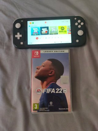Nintendo Switch Lite Gris+fifa22