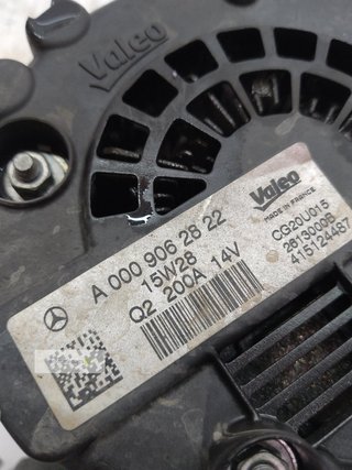 Alternador OM651.924 A0009062822