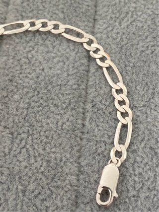 Pulsera Figaro Plata de Ley 925