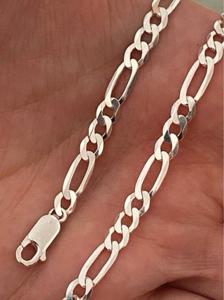 Pulsera Figaro Plata de Ley 925