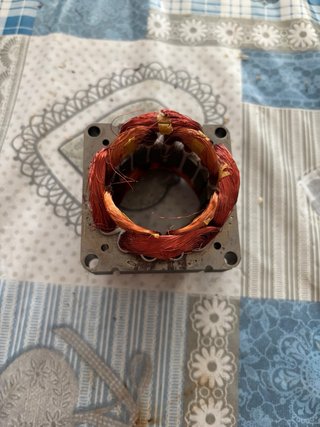 Estator Motor Eléctrico Bobinado Cobre