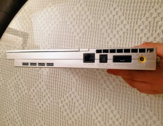 PlayStation 2 slim edición especial Plata