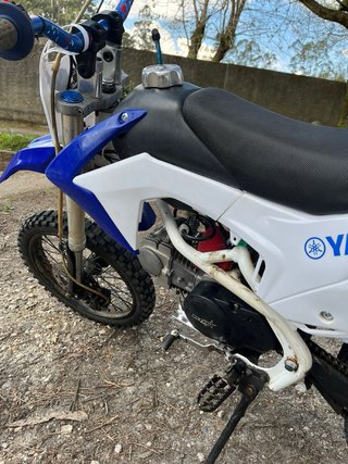 Roan 125 PitbikeXL Motocross Azul/Blanco