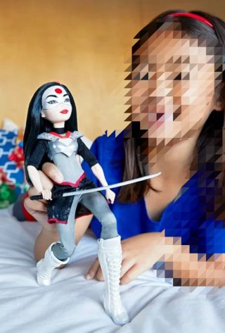 MUÑECA KATANA SUPER HERO GIRLS ORIGINAL