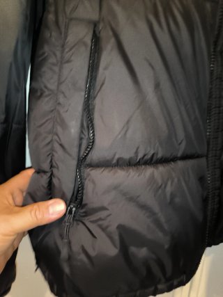 Chaqueta Zara Negra Hombre Invierno