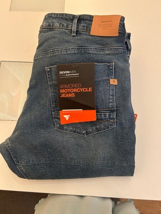 Pantalón Moto Shima Devon Slim Straight