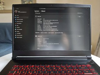 MSI Thin GF63 12U Laptop