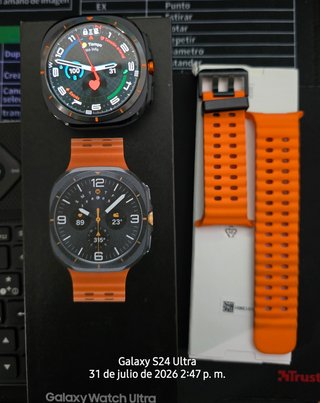 Samsung Galaxy Watch Ultra Naranja/Titanio