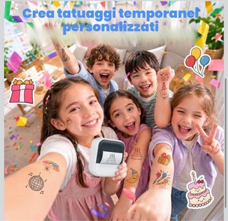 Stampante Tatuaggi per Bambini, Tatuaggi Temporane