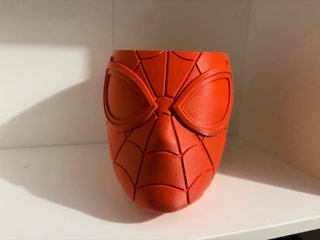 Cubo Palomitas Spiderman marvel