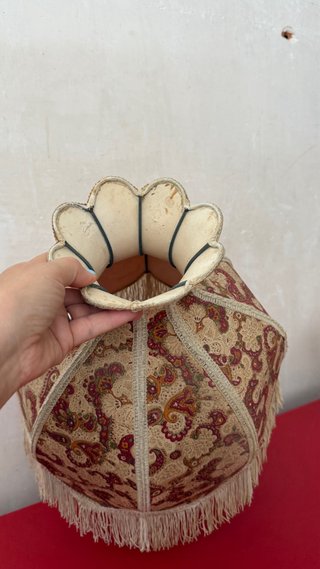 Pantalla de lámpara vintage – Estilo boho