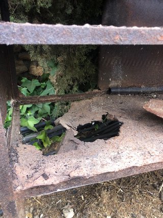 Barbacoa de hierro