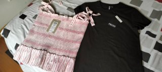 Lote 2 Camisetas Mujer Talla 40