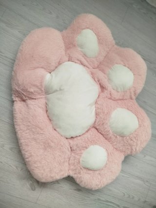 Cojín Rosa Pata de Gato/ perro