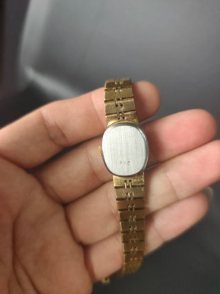 Reloj Rotary Vintage Mujer Dorado