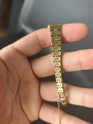 Reloj Rotary Vintage Mujer Dorado