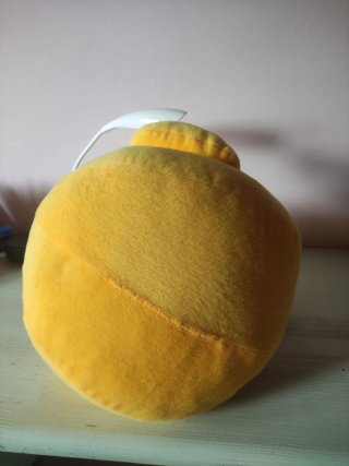 Peluche de pato amarillo