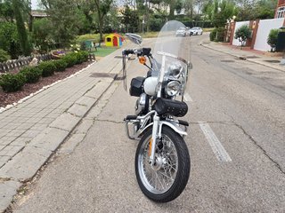 Harley Davidson XL1200L Blanca