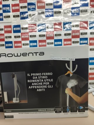 Cepillo de vapor Rowenta Origin Home 2000W de pie con colgador