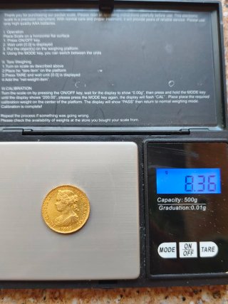 Moneda 100 Reales Oro 1863 Isabel II