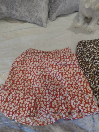 Pack 2 Faldas Cortas Verano Estampadas